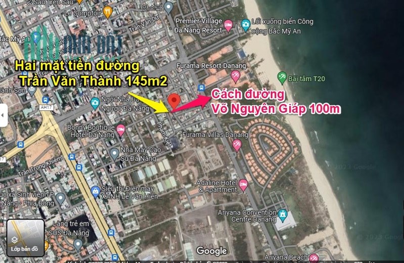CẮT LỖ 3 TỶ BÁN GẤP ĐẤT BIỂN KHUÊ MỸ ĐÀ NẴNG
