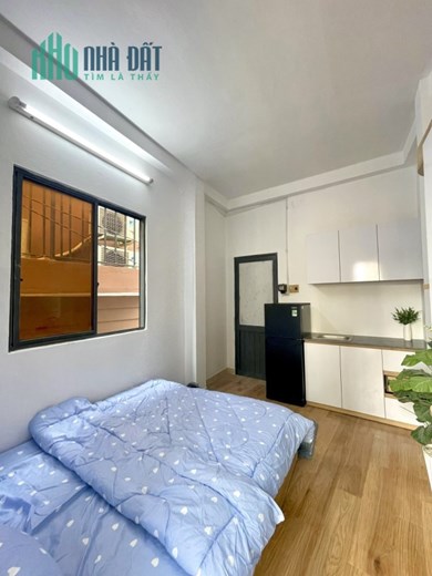 Mặt tiền Nam Kì Khởi Nghĩa căn hộ đầy đủ tiện nghi, cửa sổ ban công thoáng mát chỉ 6trieu