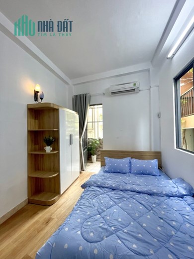 Mặt tiền Nam Kì Khởi Nghĩa căn hộ đầy đủ tiện nghi, cửa sổ ban công thoáng mát chỉ 6trieu