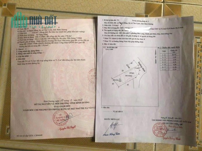 Chính chủ bán nhà cấp 4 xã Bạch Đằng, TP. Tân Uyên