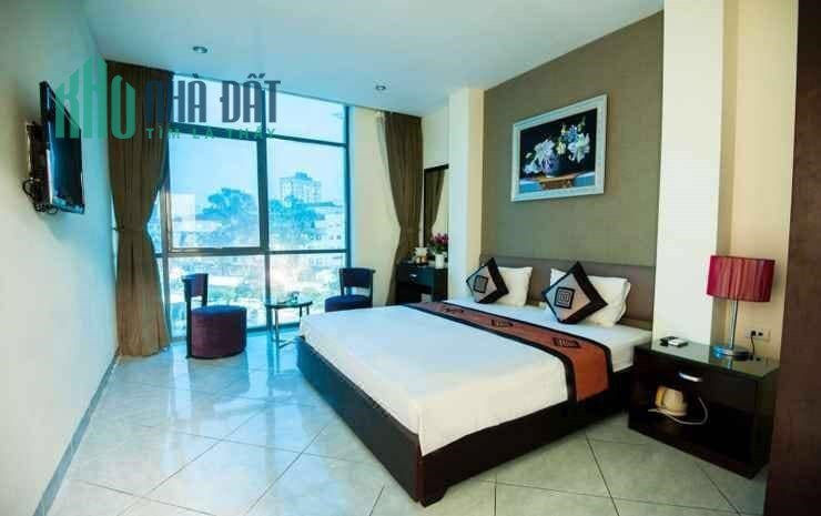 Bán khách sạn 8 tầng, ngõ ô tô đỗ, Đống Đa, Hoàng Cầu 58 m2, MT 6m, chỉ 21 tỷ