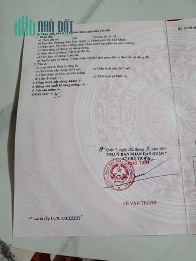 bán nhà hẻm xe hơi ,huỳnh tấn phát q7,9 ty