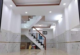 Nhà 4 tầng gần MT Đặng Chất Phường 2 Quận 8. Giá 6.6 tỷ TL