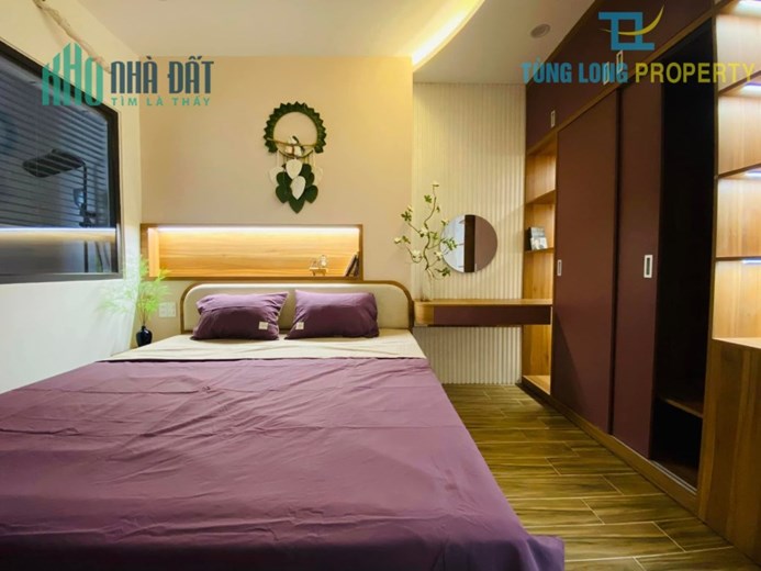 Chào bán nhà 3 tầng 3 mê kiên cố mới kiệt Hải Sơn tặng full nội thất, kiệt ô tô 3m cách đường chính