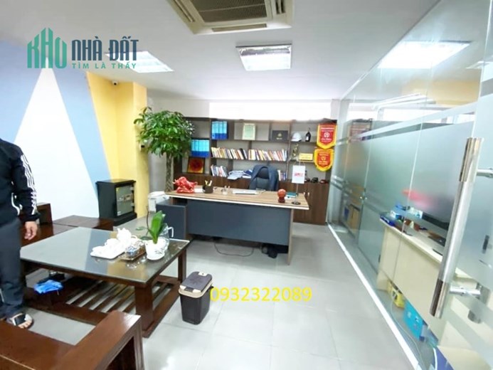Bán Tòa Nhà Văn Phòng Trần Thái Tông, Q. Cầu Giấy 121/145m2 - 9T - Mặt tiền 11m - nhỉnh 55.9 tỷ