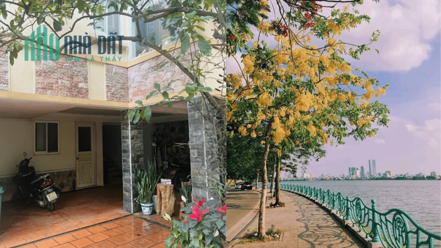 Bán nhà mặt phố Trích Sài 8.1m mặt tiền view Hồ Tây. LH: Địa Thủy Sư Trần Thọ 0906299843