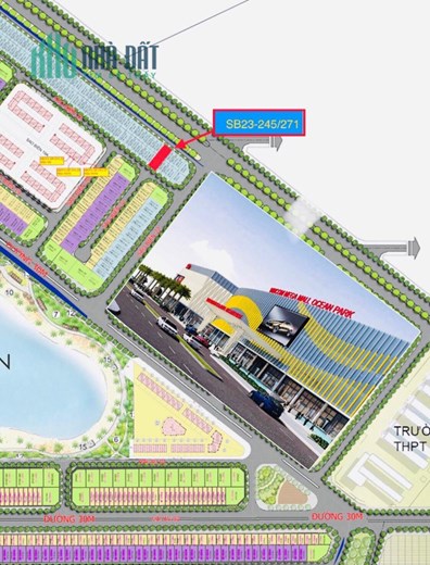 Chính chủ cho thuê Shophouse SB23 hai mặt tiền Vinhomes Ocean Park Gia Lâm, Hà Nội