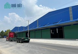 CHO THUÊ KHO XƯỞNG MẶT TIỀN NGANG 200m - DTSD: 10.000m2 - LỘ CONTAINER - PCCC AUTO - ĐIỆN 3 PHA
