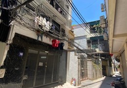NHÀ TRỌ 110M2X8 TẦNG, 29 PHÒNG, 2 Ô TÔ TRÁNH, 10%/NĂM, PHÙNG KHOANGM GIÁ 22 TỶ