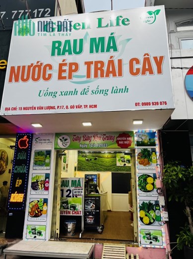 Do không có người quản lý cần sang quán nước tại 15 Nguyễn Văn Lượng - P 17 - Gò Vấp