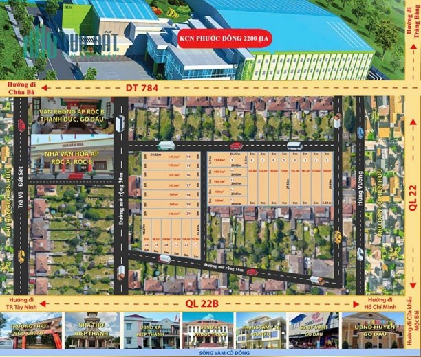 Thị Trường BĐS Tây Ninh dang nóng lên khi có Dự Án KCN và Cao Tốc HCM - Gò Dầu