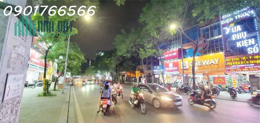 Bán Nhà Mặt Phố Thái Hà, Trung tâm Quận Đống Đa, 135m x 6T, Giá 45 Tỷ.