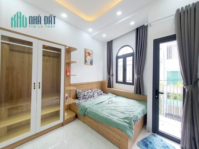 Bnas Nhà Hẻm Xe Hơi, Phường 3 ,Gò Vấp , Ngay Công Viên Gia Định, Chỉ 4 Tỷ x.