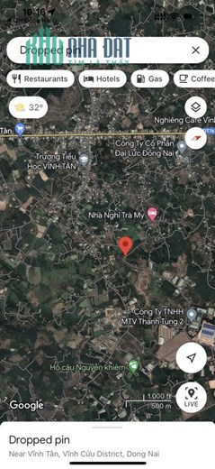 Bán lô đất đường DT 767, x. Vĩnh Tân, Vĩnh Cửu 590triệu