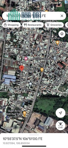 Bán lô đất hai mặt tiền hẻm xe hơi phường An Bình, Biên Hoà 5,4tỷ