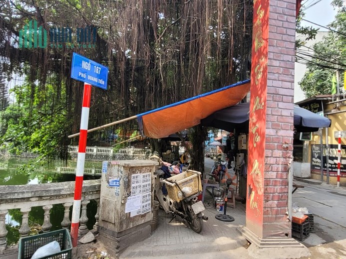 Chính chủ bán đất 40,3m2 nở hậu, ngõ 167 phố Quang Tiến, Đại Mỗ
