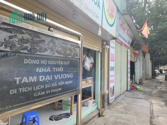Chính chủ bán đất 40,3m2 nở hậu, ngõ 167 phố Quang Tiến, Đại Mỗ
