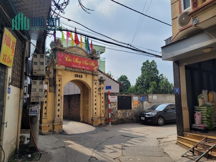 Chính chủ bán đất 40,3m2 nở hậu, ngõ 167 phố Quang Tiến, Đại Mỗ