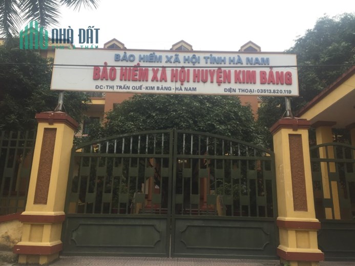 Bán đất Trung tâm thị trấn Quế, gần UBND, trường tiểu học, cách Trung tâm hành chánh huyện mặt