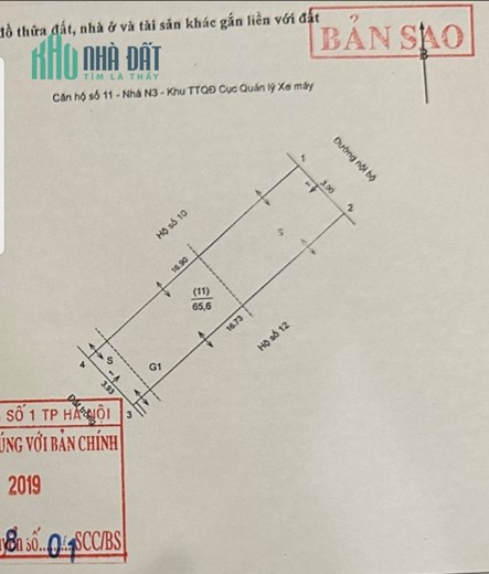 Bán nhà Xuân La 66m x 6 tầng, mt: 3.9m