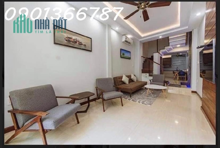 Nhà đẹp như hình đường Hồ Biểu Chánh  - 51m2 - 4 lầu - 7,5 tỷ