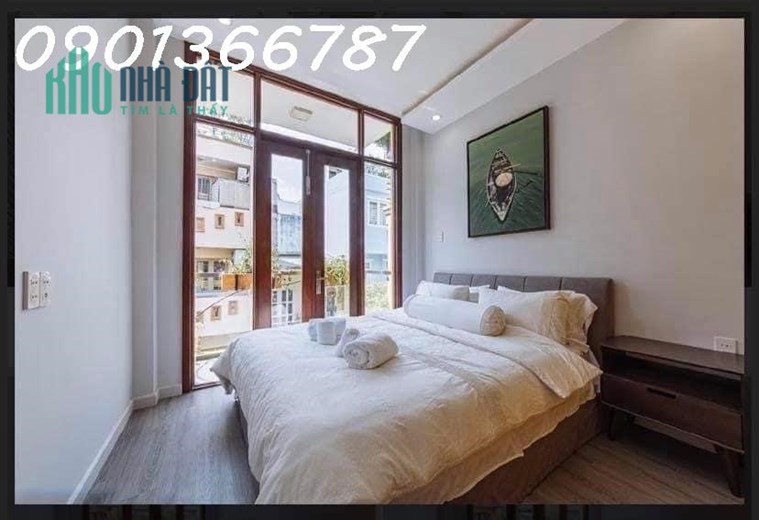 Nhà đẹp như hình đường Hồ Biểu Chánh  - 51m2 - 4 lầu - 7,5 tỷ