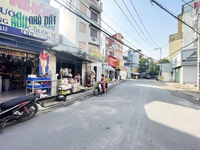MẶT TIỀN KINH DOANH TÂN CHÁNH HIỆP QUẬN 12 - 85M2, 2 TẦNG, KHÔNG LỘ GIỚI, CHỈ 6 TỶ