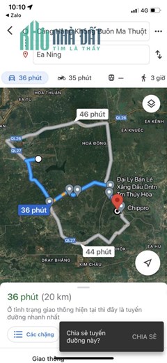 CẦN BÁN GẤP LÔ ĐẤT tại EaNing - Cư Kuin - Đắk Lắk _LH: 0905498609