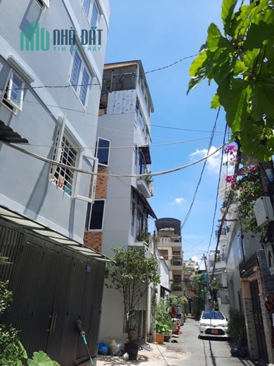 HẺM Ô TÔ, 6.5X10.5m, 3 tầng, Lê Quang Định Phường 11 Bình Thạnh
