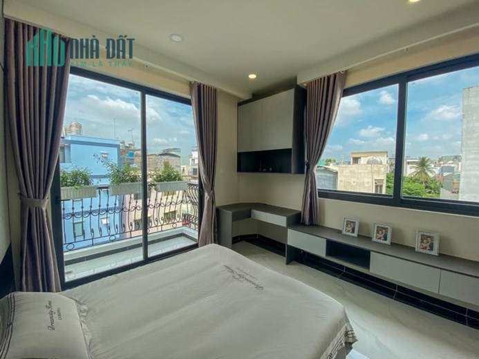ĐẸP SANG CHẢNH KIÊU SA, 10m RA MẶT TIỀN, KHU PHAN XÍCH LONG NHÌN LÀ CHỈ MUỐN MUA NGAY