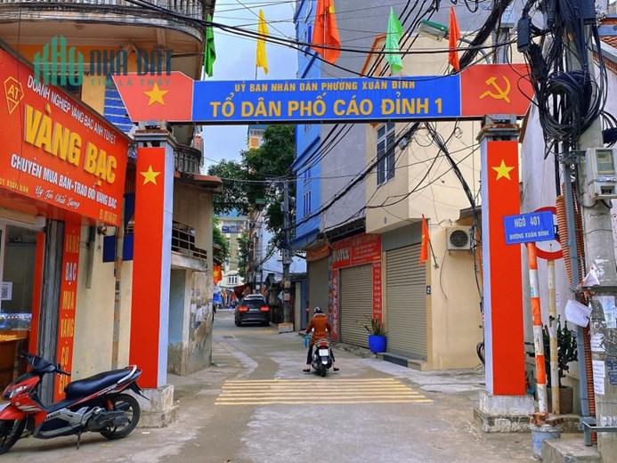 Ô TÔ ĐỖ CỬA-CÁCH MẶT PHỐ XUÂN ĐỈNH 10M-TIỆN ÍCH NGẬP TRÀN-NGÕ RỘNG-54M2-CHỈ 5,2 TỶ