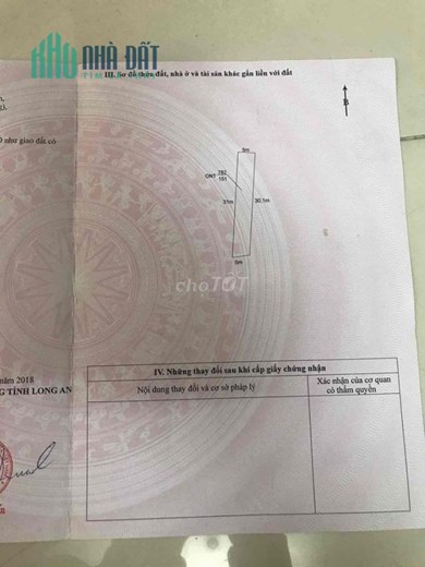 Cần bán đất  Huyện Cần Giuộc, Long An