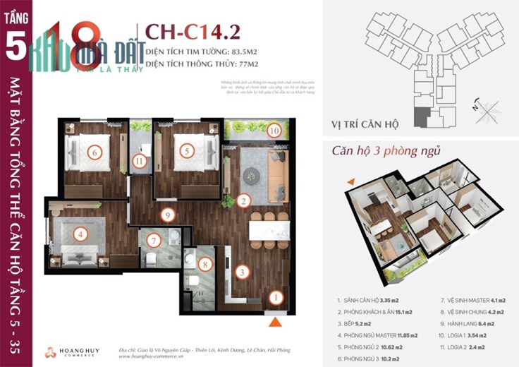 Bạt Ngàn Quà Tặng Khi Mua Căn Hộ Cao Cấp HOÀNG HUY COMMERCE