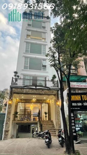 TÒA NHÀ VĂN PHÒNG 100 M _ 7 TẦNG THANG MÁY HAI MẶT THOÁNG ĐẸP NHẤT TRUNG KÍNH chỉ 36 tỷ