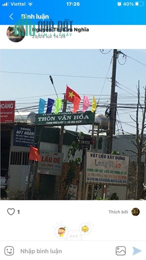 CHÍNH CHỦ BÁN LÔ ĐẤT NÔNG NGHIỆP TRỒNG SẦU RIÊNG Xã Gia Hiệp, Di Linh, Lâm Đồng