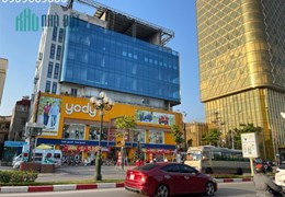Mời thuê mặt bằng kinh doanh góc ngã tư (tầng 1)và văn phòng (tầng 5-6) tại tòa nhà 8 tầng