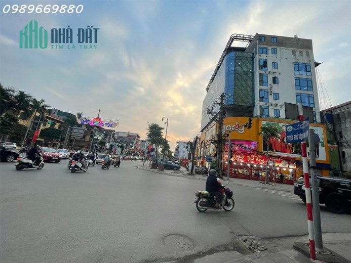 Mời thuê mặt bằng kinh doanh góc ngã tư (tầng 1)và văn phòng (tầng 5-6) tại tòa nhà 8 tầng