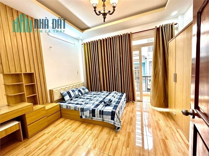 Nhà đẹp Phan Huy Ích, Gò Vấp – HXH, 4 tầng, Tặng Full nội thất, 6.35 tỷ