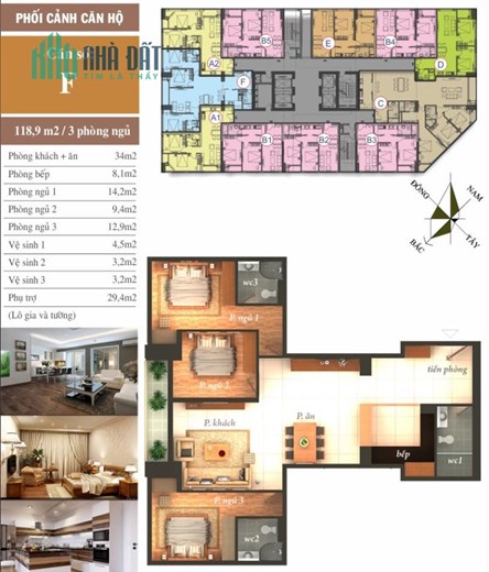 Bán Căn Góc 119m2X3PN Chung Cư CT12 KĐT VĂN PHÚ- Hà Đông- Full Đồ- Tầng Cao- Giá 3,1 tỷ