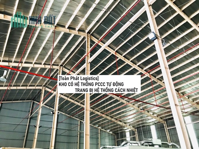 Cho thuê kho giá rẻ, đầy đủ dịch vụ tiện ích ở KCN Sóng Thần 1, P. Dĩ An
