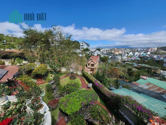 (Biệt Thự đẹp) Bán gấp Biệt Thự Cao cấp đường Đống Đa, Đà Lạt 1326m2 135 tỷ còn 115 tỷ