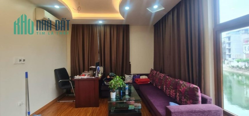NHÀ ĐẸP VIEW HỒ NGỌC LÂM 55M 4 TẦNG MẶT TIỀN 5.4M  GIÁ 10 TỶ   LÔ GÓC,GARA Ô TÔ , KINH DOANH ĐỈNH.