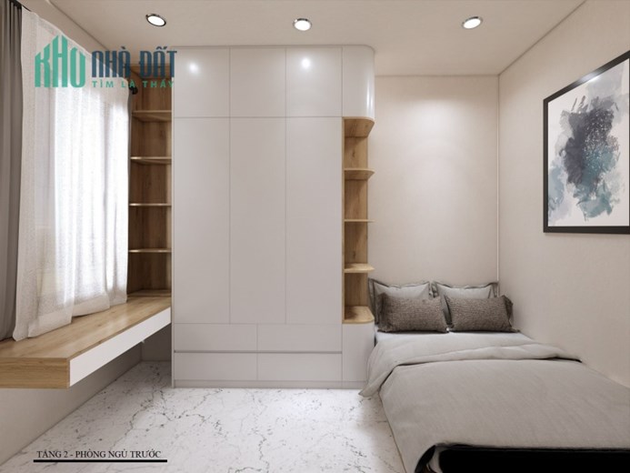 Nhà Phạm Nhữ Tăng k Ô tô, 30m ra MT, 43m2, 3 tầng, đẹp, 2.x tỷ