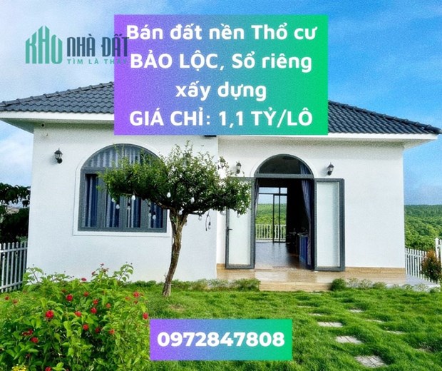 Bán Đất XDPQ 54m2 mặt tiền đường Đa Phú, Phường 7,  Đà Lạt