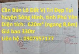 Cần Bán Lô Đất Vị Trí Đẹp Tại huyện Sông Hinh, tỉnh Phú Yên