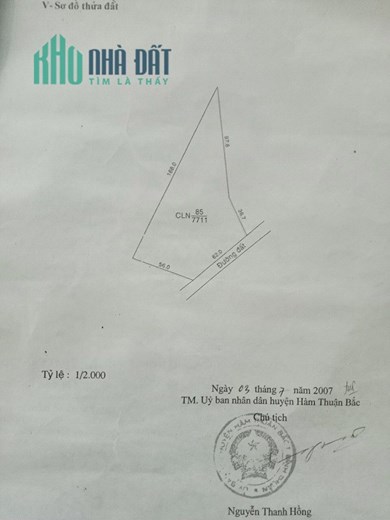 Sở Hữu Ngay 10711m2 Đất CHÍNH CHỦ  Thôn Xuân Điền, Xã Hàm Hiệp, Hàm Thuận Bắc