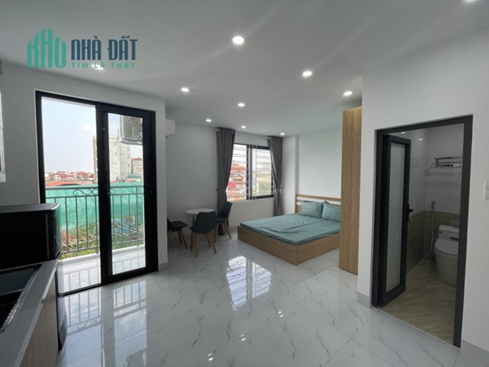 cho thuê căn hộ phố Ngọc Lâm, Long Biên 30m2 * full nội thất * mới hoàn thiện