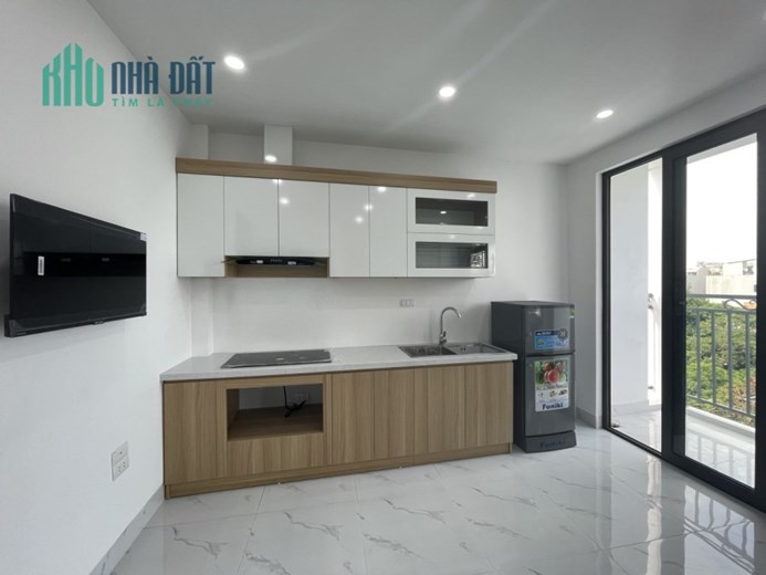 cho thuê căn hộ phố Ngọc Lâm, Long Biên 30m2 * full nội thất * mới hoàn thiện