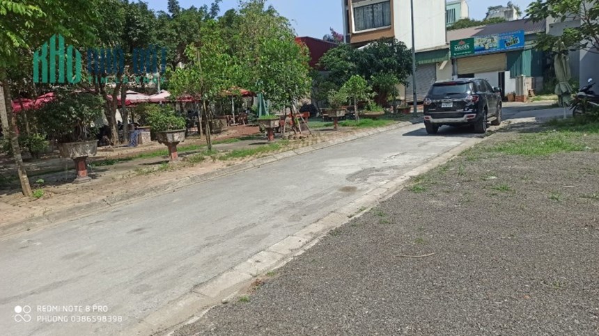 Bán đất đấu giá Tứ Hiệp Tecco 95.6m mặt tiền 5m view vườn hoa, ô tô vào, phân lô giá 10.3 tỷ