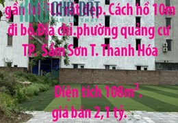 Cần bán FLC Sầm Sơn LK 22 - 16 gần hồ FLC rất đẹp. Cách hồ 10m đi bộ.Địa chỉ.phường quảng cư - Sầm